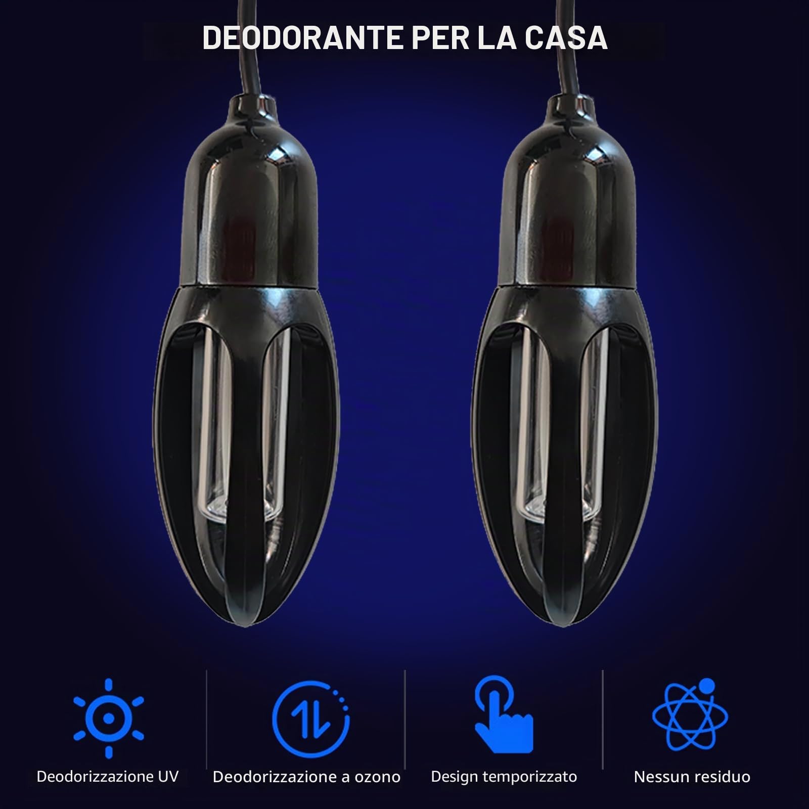 Deodorante UV Per Scarpe Da 10 W, Luce Elettrica Germicida UV Per Piedi, Disinfettante Per Scarpe E Stivali, Design Pieghevole Per Guanti Per Cappelli E Scarpe Argento
