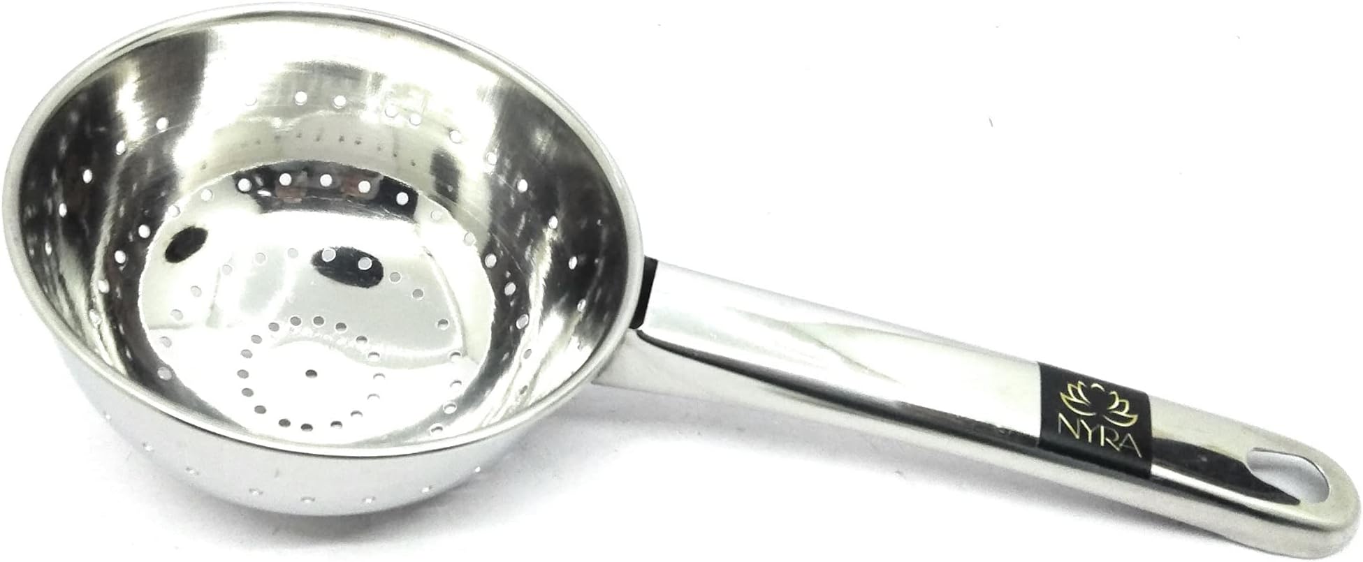 Nyra® Stainless Steel Deep Fryer Strainer Fine Mesh with Spot Welded