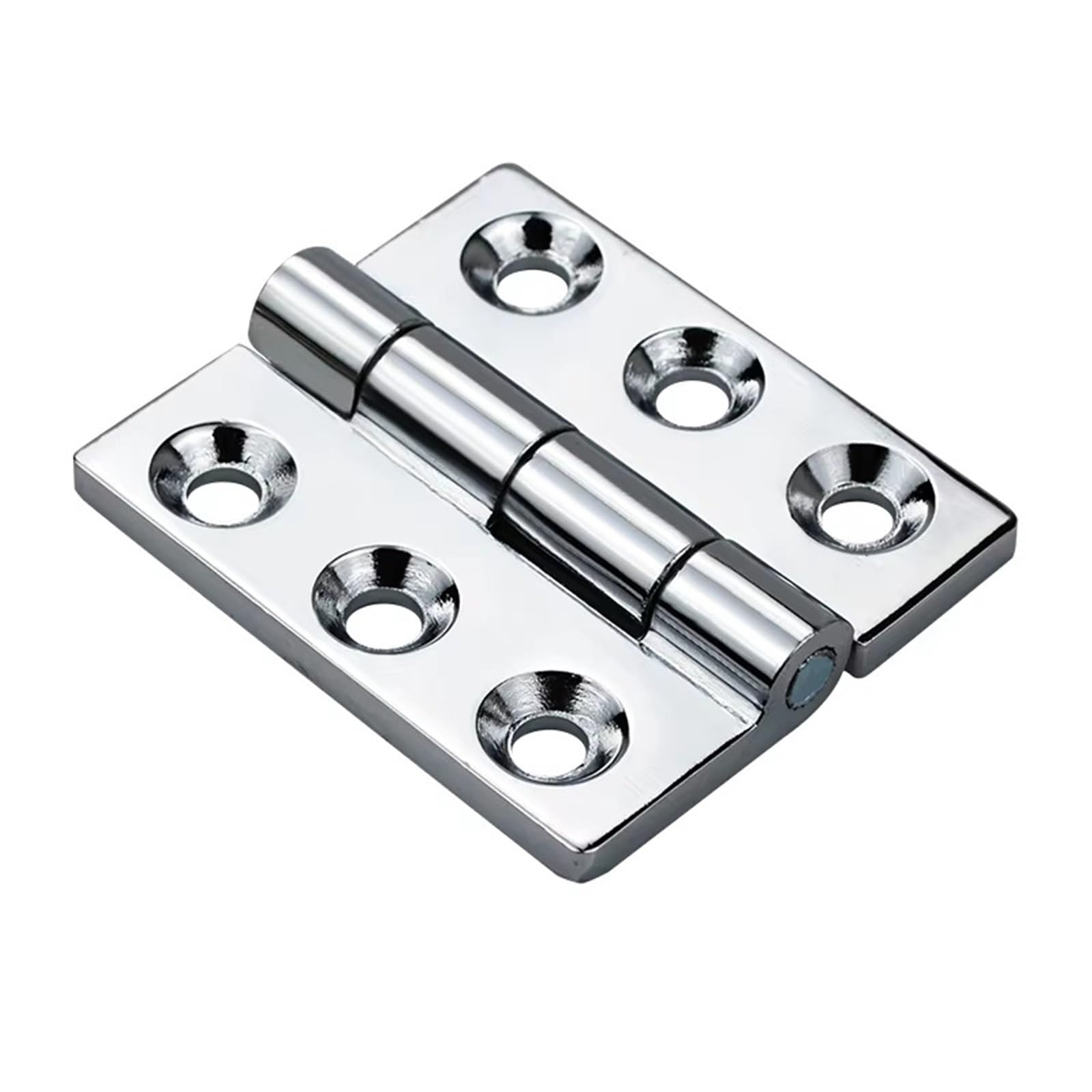 FQJYXWEWL Zinc Alloy Industrial Heavy Mechanical Equipment Hinge Large Hole Fastening 65/80 * 55 1Pcs(Nero,80X65)