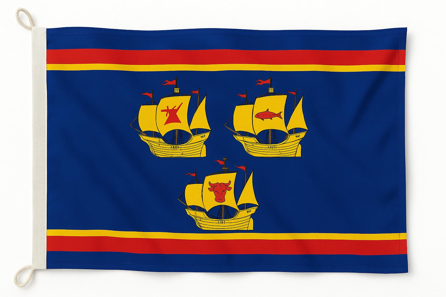 Drapeau de la Frise du Nord anti-déchirure 150x90 cm pour bateau