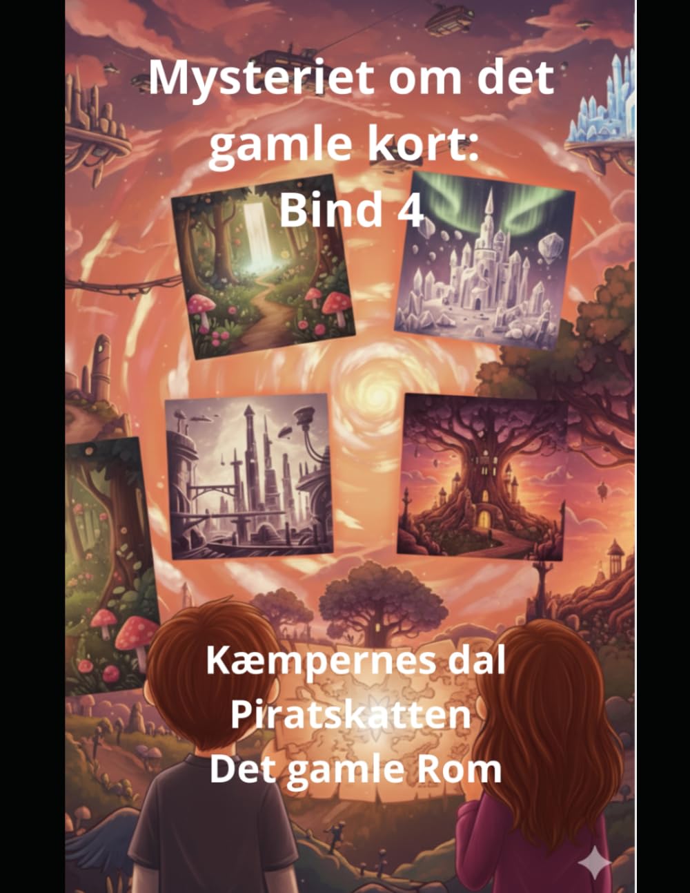 Mysteriet om det gamle kort: Bind 4 Kæmpernes dal Piratskatten Det gamle Rom