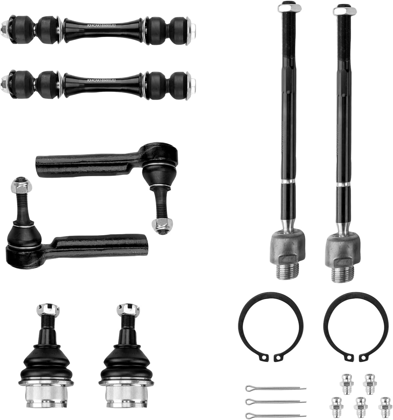 Front Lower Control Arms Assembly Kit w/Ball Joint Compatible With Silverado 1500/Sierra 1500 07-15,Tahoe 07-16,Suburban 1500 07-14,Yukon/Yukon XL/Escalade 1500 07-14,Automotive Suspension Kit