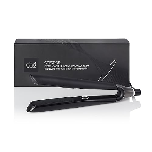 ghd Chronos Styler - Plancha de pelo de 1 pulgada, 3 veces más rápido HD con respuesta al movimiento para resultados de alta definición de un golpe