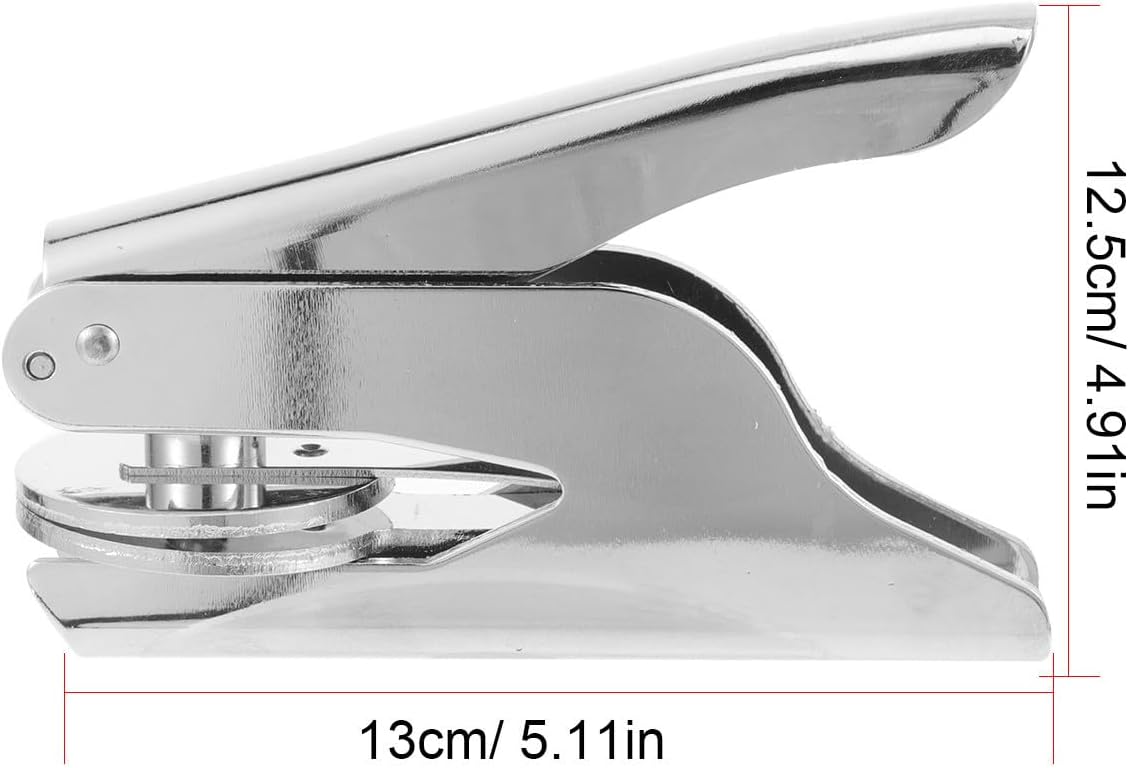 Stamp Maker Stainless Steel Embosser for Busy Professionals