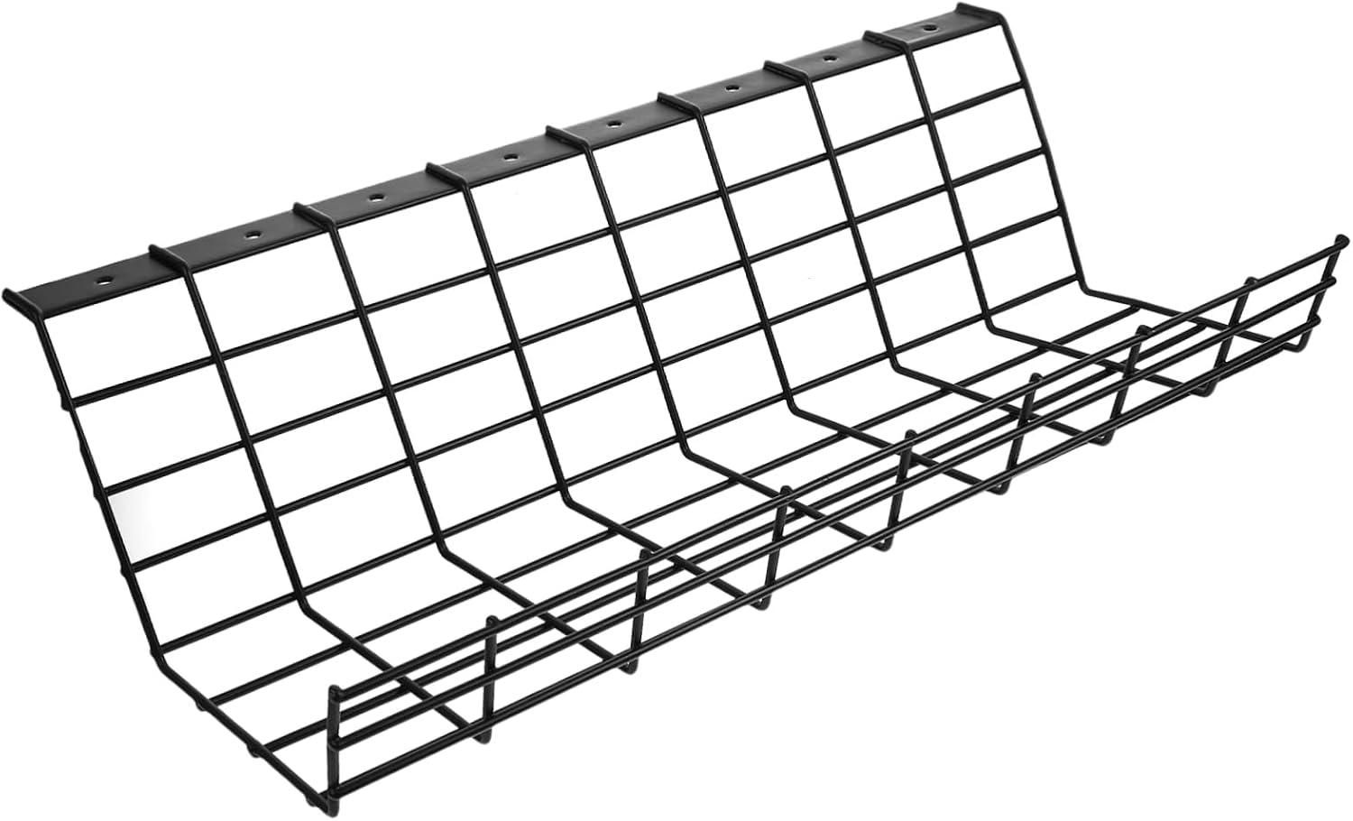 1set Under Desk Organizer for Cords Minimalist Wire Management Storage Rack for Office and to Clean Neat Design Multi-Functional Cable Holder for Desks and Cabinets