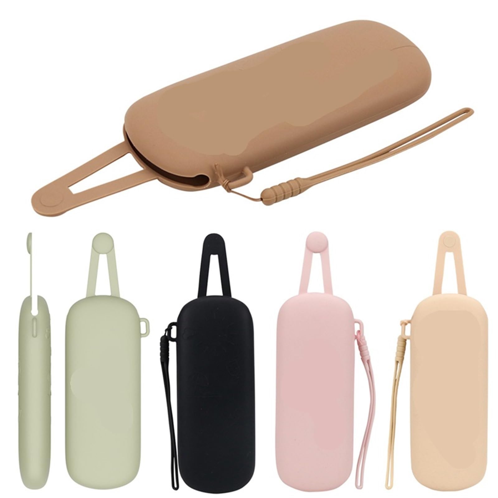 Custodia for occhiali da 10 pezzi con cinturino polso, custodia protettiva antigraffio for viaggio per Occhiali da Sole