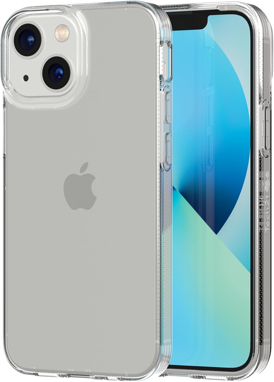 Tech21 Evo Lite for iPhone 13 Mini – Clear Everyday Case with 8ft Multi-Drop Protection