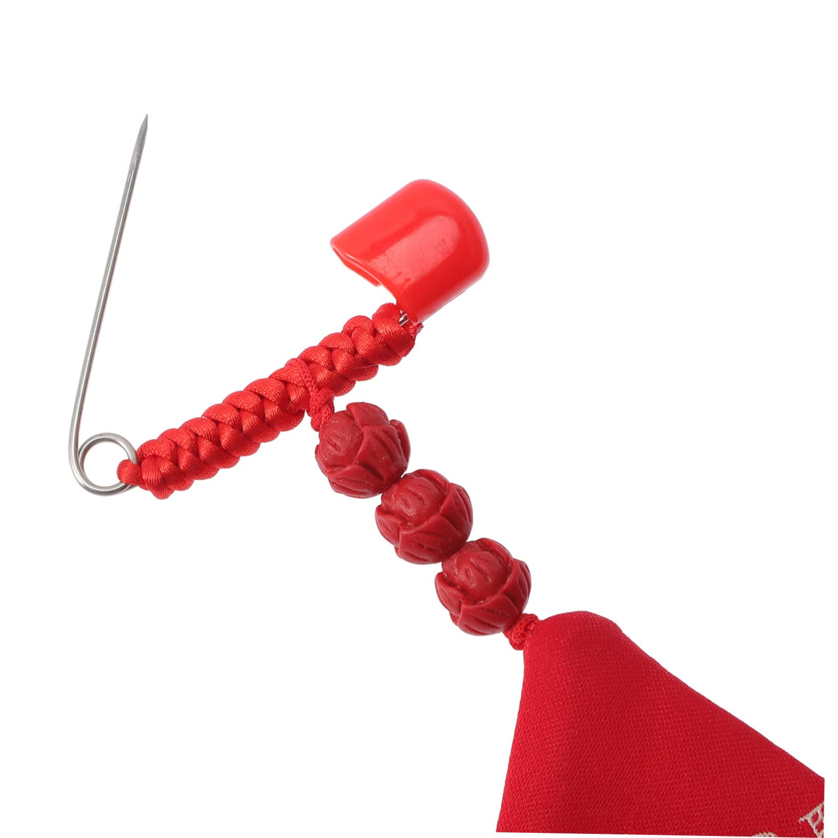 brelok, Chiński amulet, ozdoba Feng Shui, trójkątne woreczki z błogosławieństwem, prezent dla dziecka, unisex