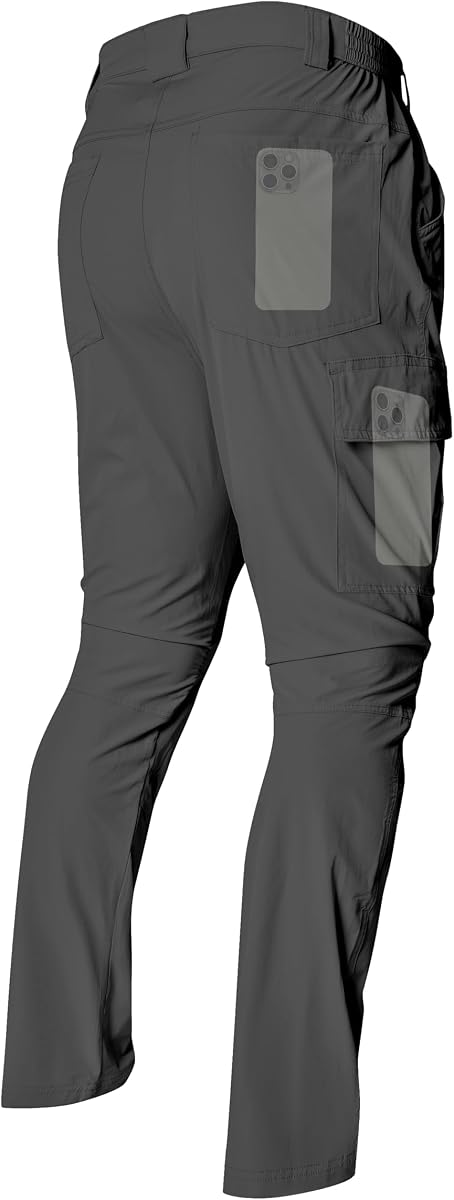 Pantalones Cargo ligeros para senderismo para hombre, impermeables, de secado rápido, para viajes, escalada, Camping, pesca, pantalones de trabajo al aire libre