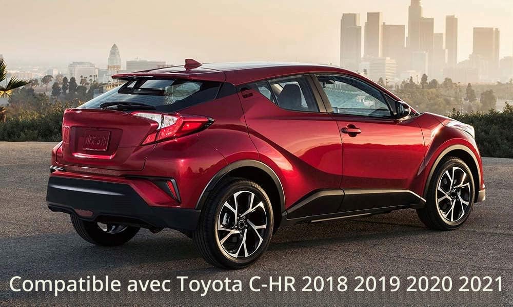 Kit de 4 bavettes Garde-Boue Avant et arrière pour Toyota C-HR 2018 à 2022 TOPGRIL