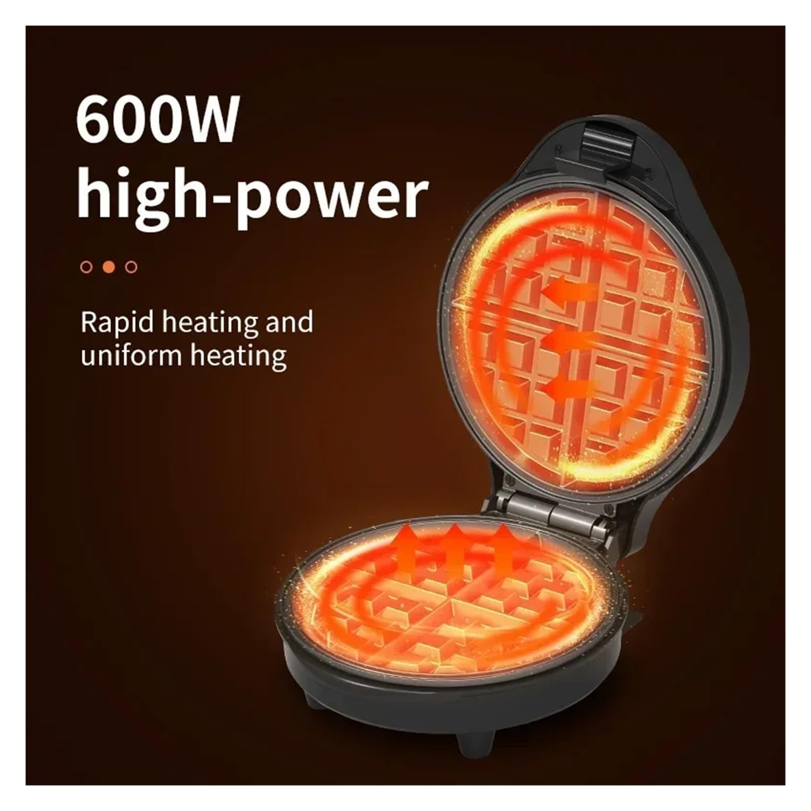 Máquina De Desayuno 3 En 1 For Hacer Donas, Plato For Pasteles Con Dibujos Animados Y Waflera Placas Antiadherentes Extraíbles Calentamiento Uniforme Y RáPido