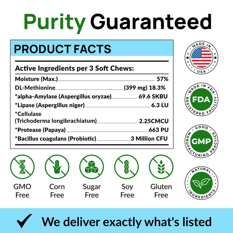 Image of PAWFECTCHEW Dog Pee Grass Chews - Grass Treatment for Pet Urine - Neutralizer for Green Grass Burn Urine Spots - Green Lawn Chews for Dogs with Probiotics - Made in USA (120Ct)