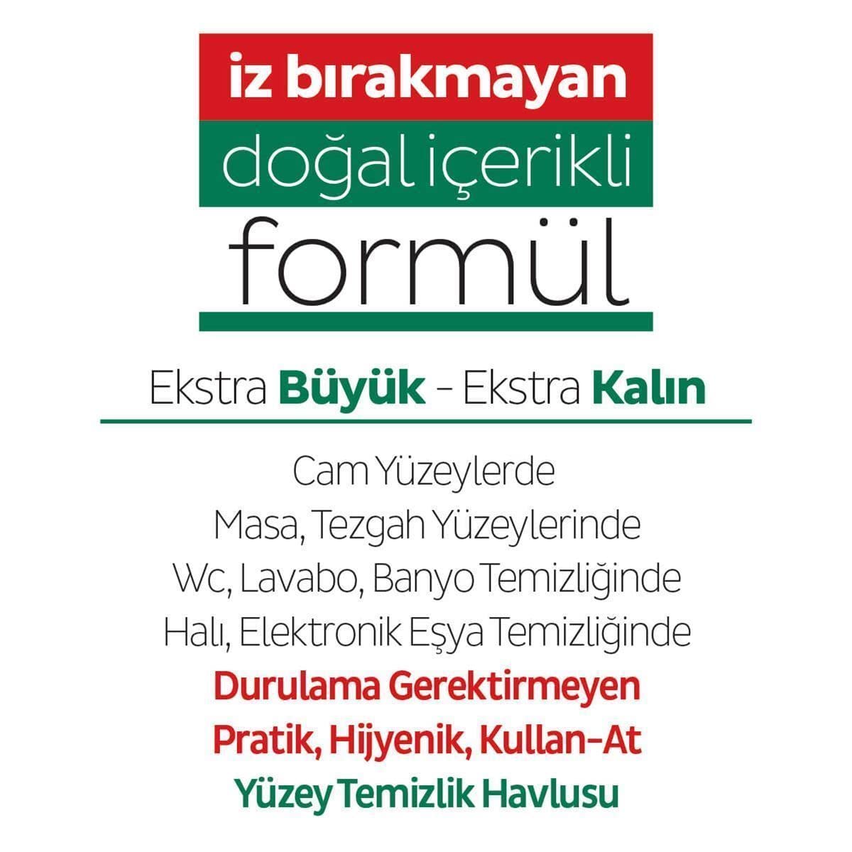 Sleepy Easy Clean Yüzey Temizlik Havlusu&Mendili Seyahat Boy 6x2x15 (180 Yaprak)