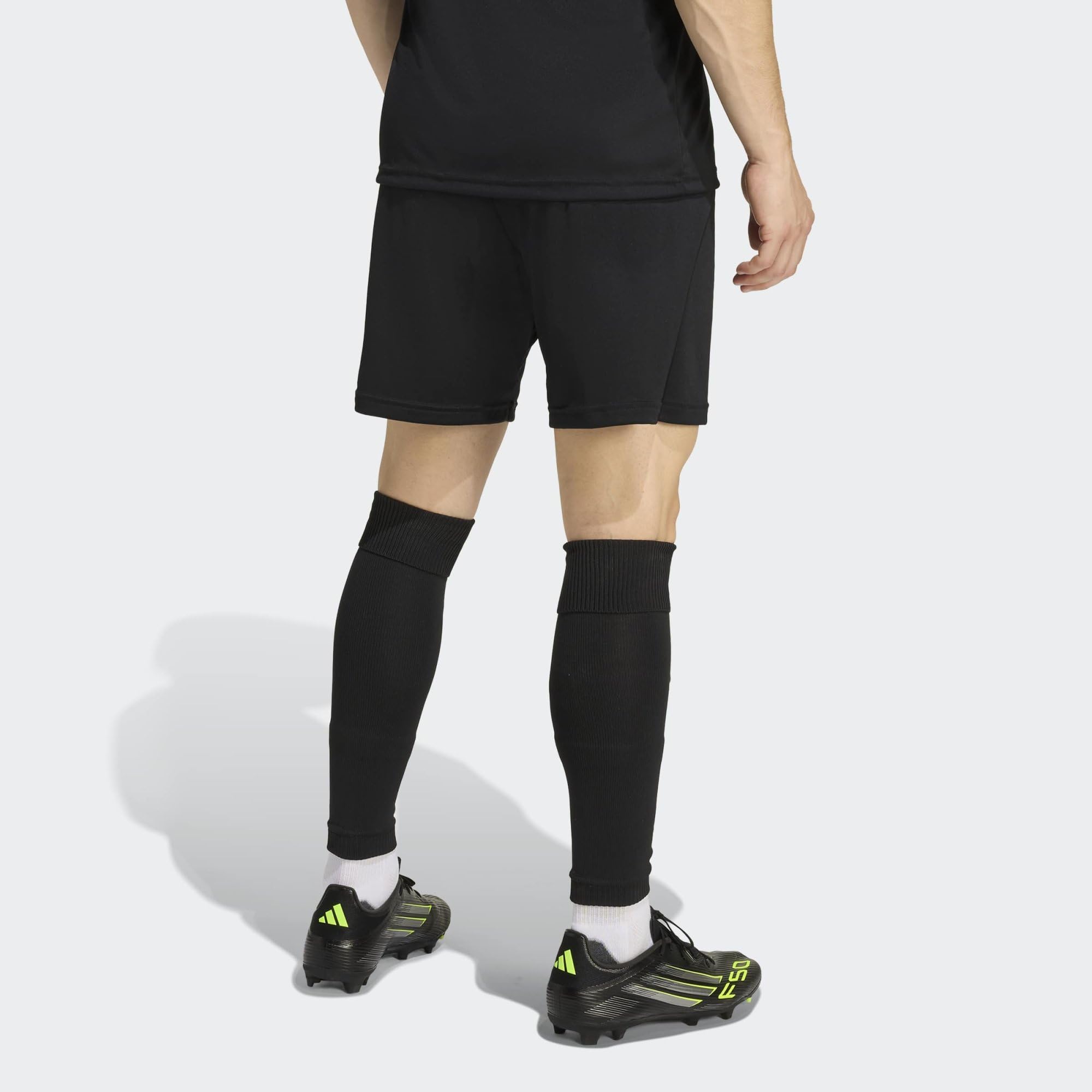 adidas Herren Entrada26 Shorts, Black/White, M Extra Tall