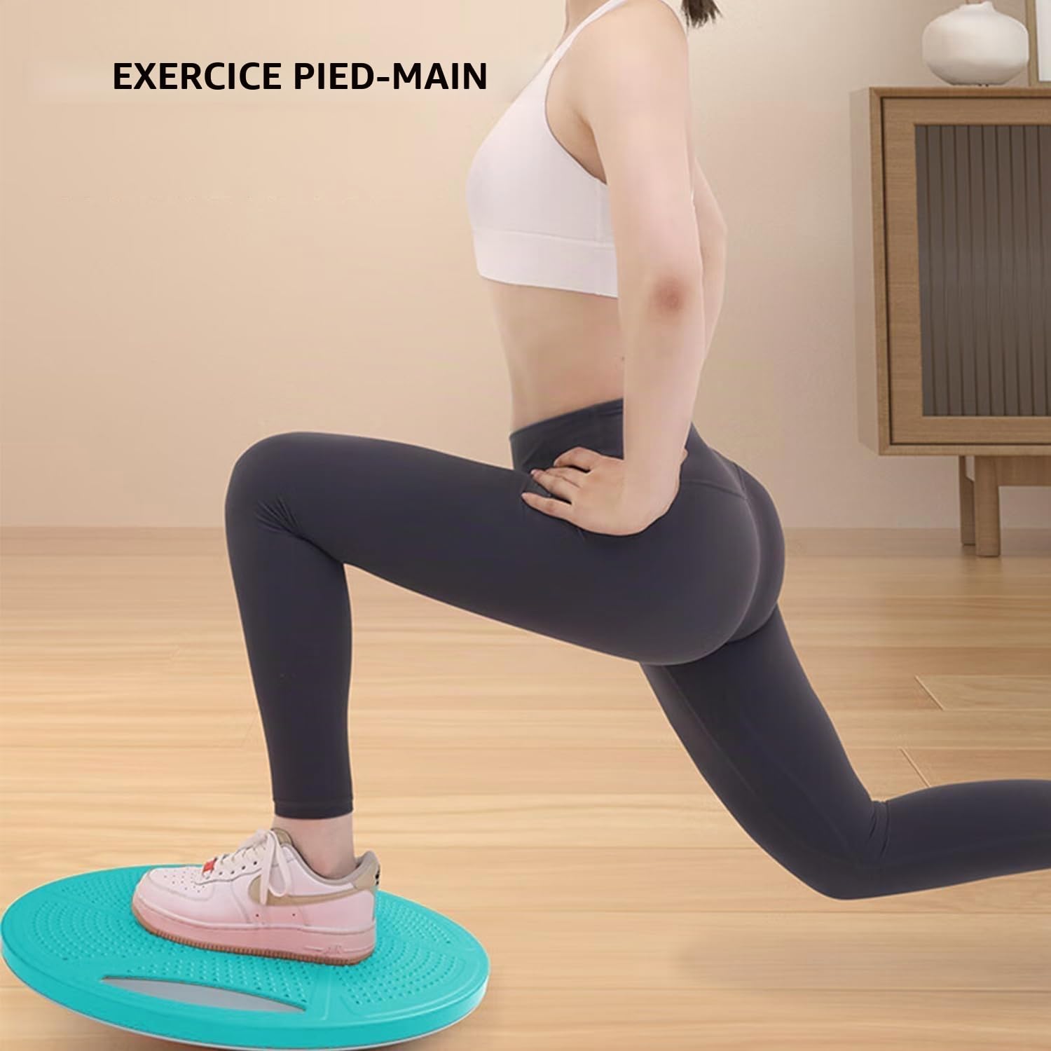 PROIRON Planche d’équilibre Balance Board Entraînement d'équilibre 42cm