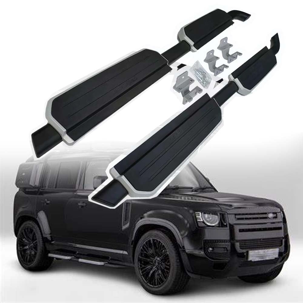 Land Rover Defender用 ウェザーストリップ 4枚セット Amazon.com: Fixed Side Step Fit for Land Rover Defender 110 130