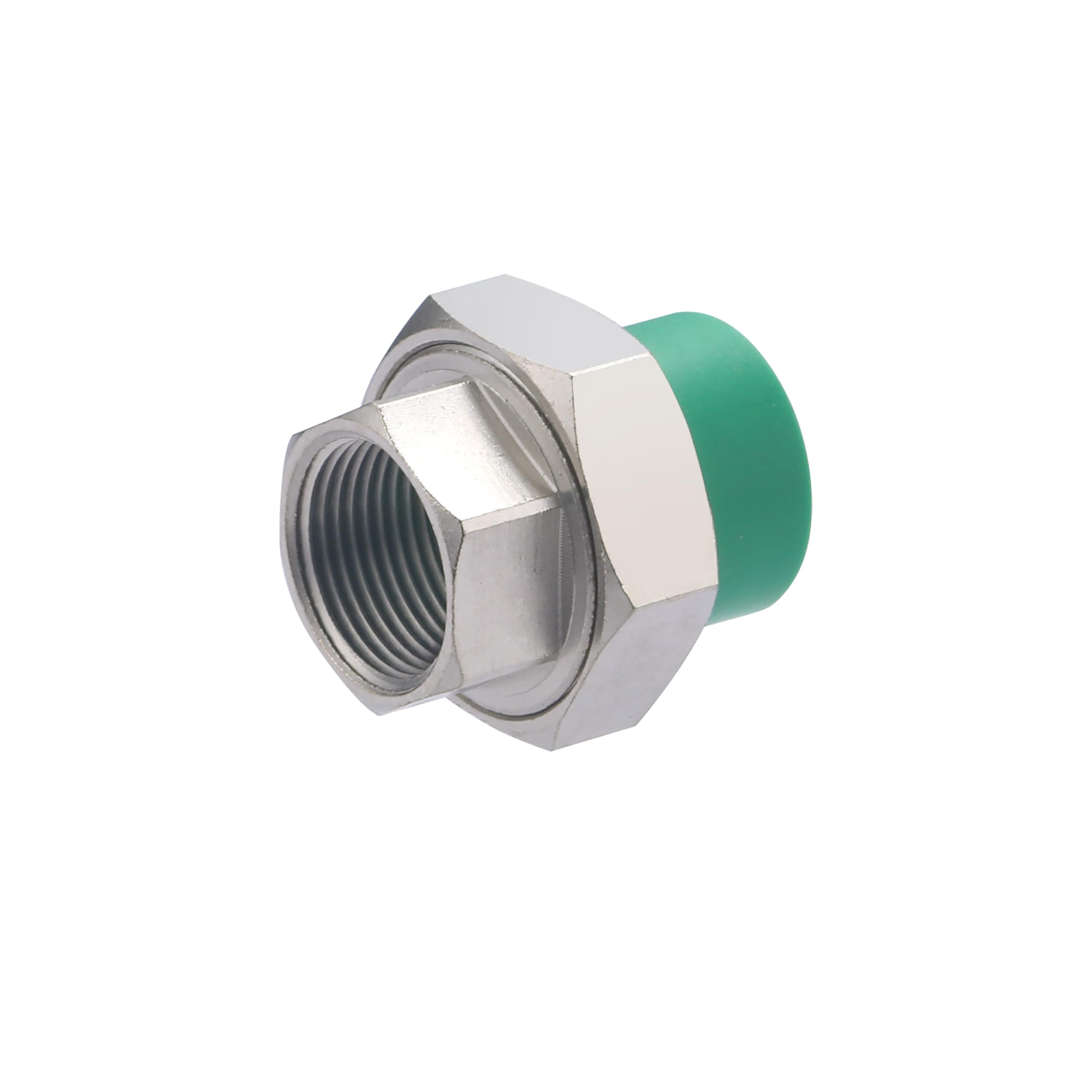 Manguito mixto PPR rosca hembra 3/4 – Ø25 mm x10 unidades | Para unir tubería PPR con conexiones roscadas | Ideal en instalaciones de agua | Resistente, duradero y fácil de instalar | QUICK PLOMBERIE