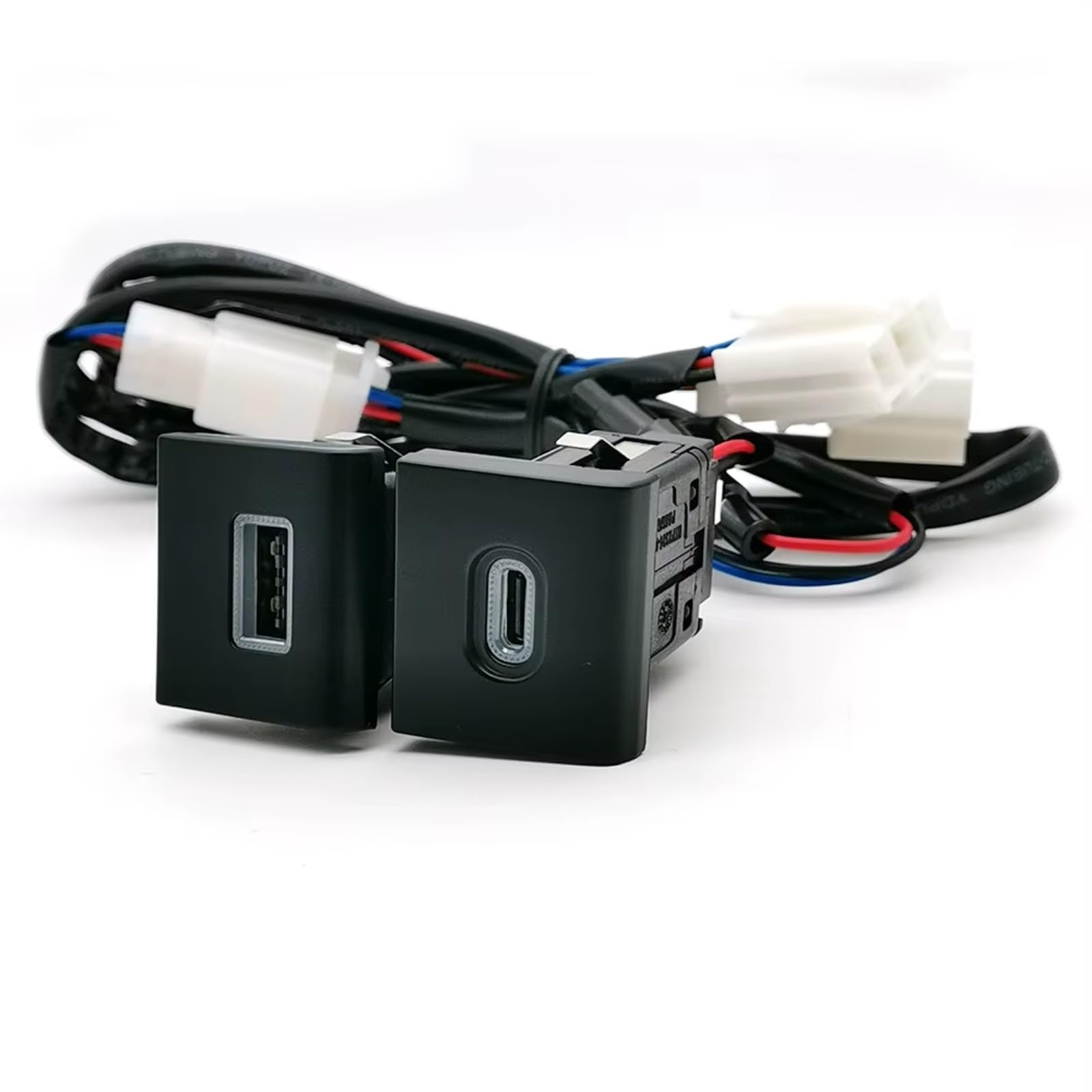 Console Presa USB Compatibile Con Per Amarok 2011-2018 Auto Tipo C-PD QC3.0 Doppia Presa Ricarica Adattatore Alimentazione Telefono Ricambi Auto
