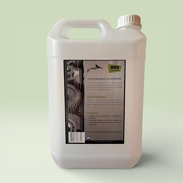 Huile engrenage à contact alimentaire VG 220 - Bidon de 5L - 1