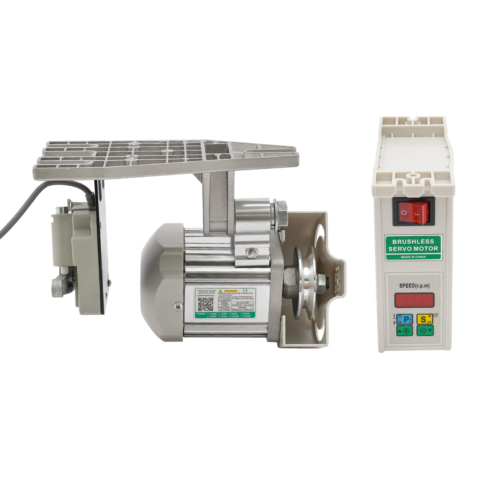 Silnik do maszyny do szycia 750 W, 220 V, elektryczny silnik do szycia, przemysłowy silnik do szycia, bezszczotkowy silnik serwo, przemysłowy silnik maszyny do szycia, bezszczotkowy, energooszczędny,