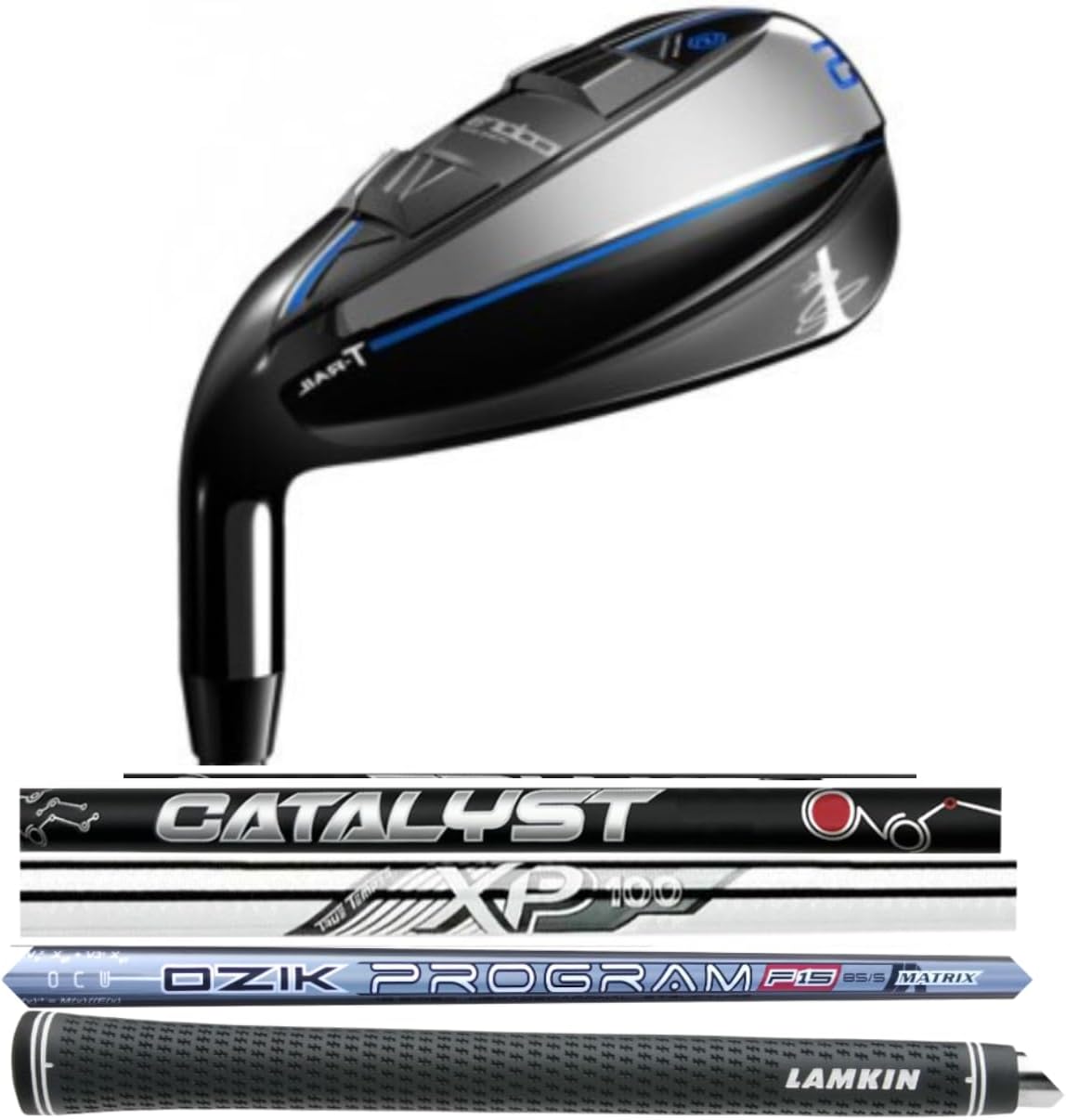 Left Handed Cobra T-Rail 2#4-PW, GW & SW Iron Set