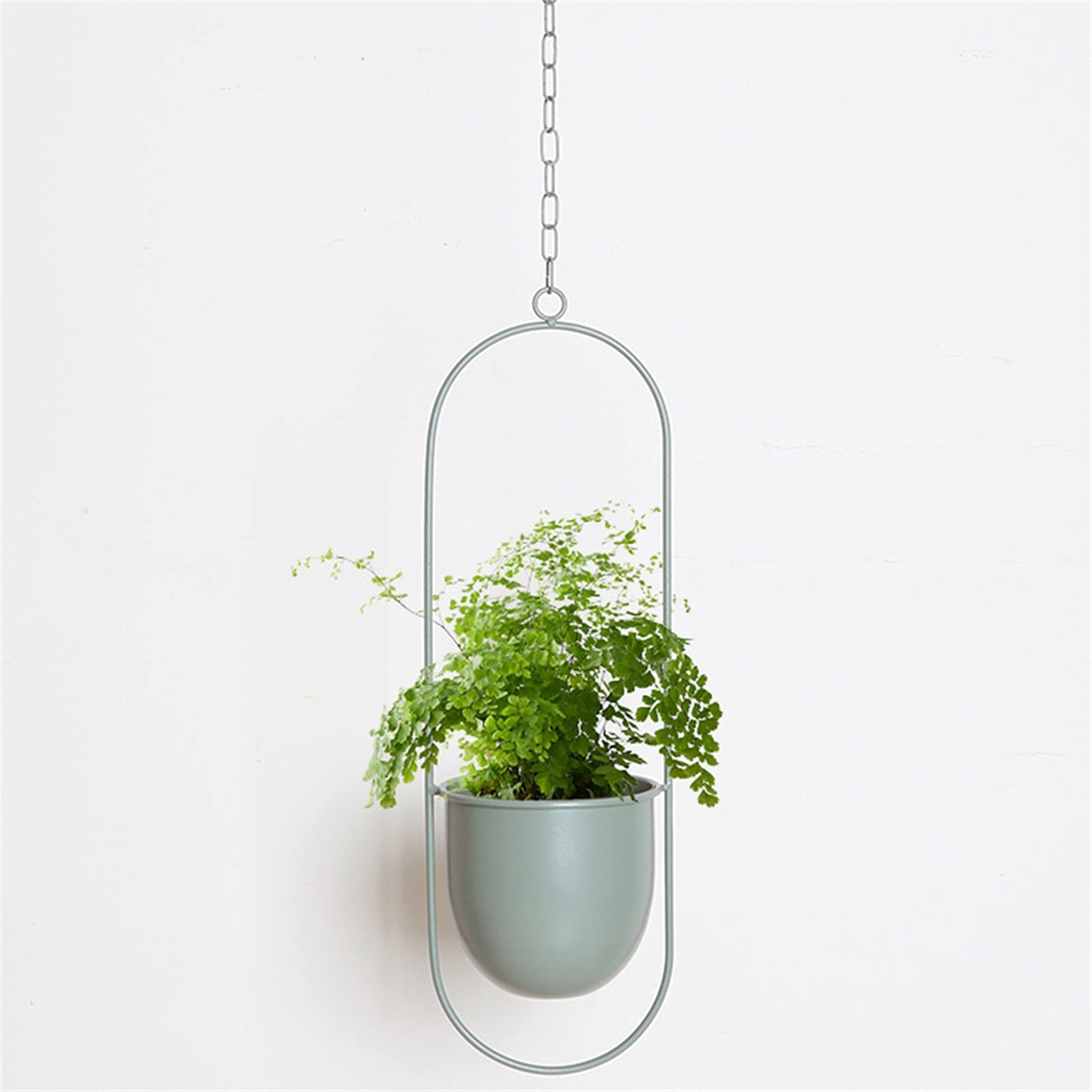 Jardiniere balcon Planteurs suspendus en métal Vase intérieur Vase Vase de fleurs Pot de fleur Porte-bases Porte-Porte-Porte-bases for chambre de bureau Salon Salon Jardin Pot suspendu plante interieu