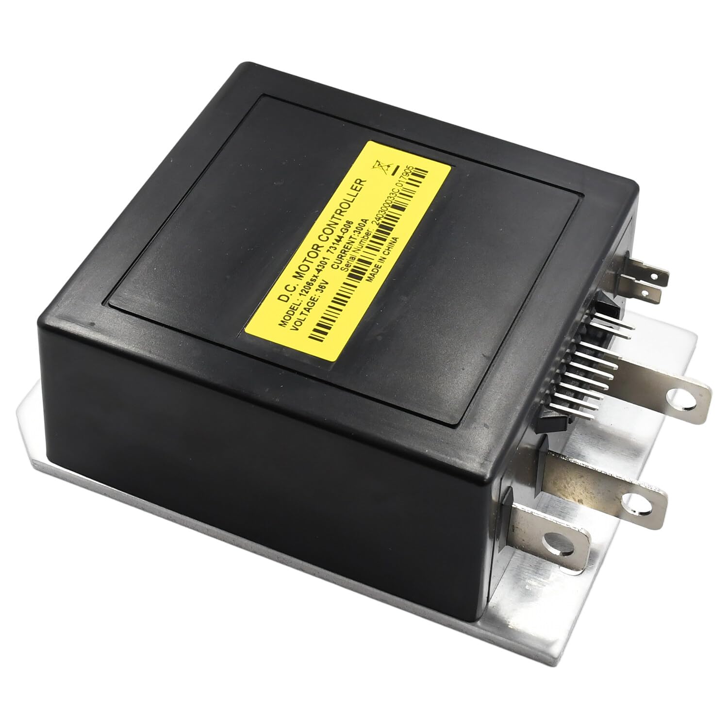 Disenparts 73144G06 1206SX-005 36V 300A DCS 9 Pin Motor Controller 73144G01 73144G03 Compatible with EZGO TXT Medalist Golf Carts Compatible with Curtis PMC 1206SX 73144G02 73144G03 73144G04 73144G05