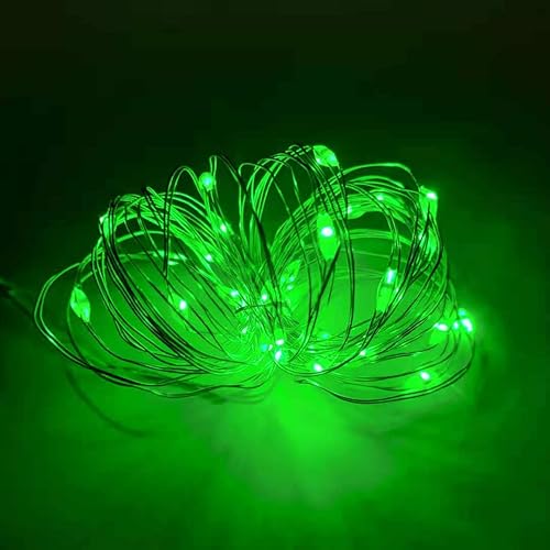 Miniatura 2 de Paquete de 2 tiras de luces LED para interiores con temporizador, mini luces LED para centros de mesa de boda, decoración de iluminación de fiesta