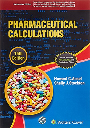Pharmaceutical Calculations - 15E 9351295923 Book Cover
