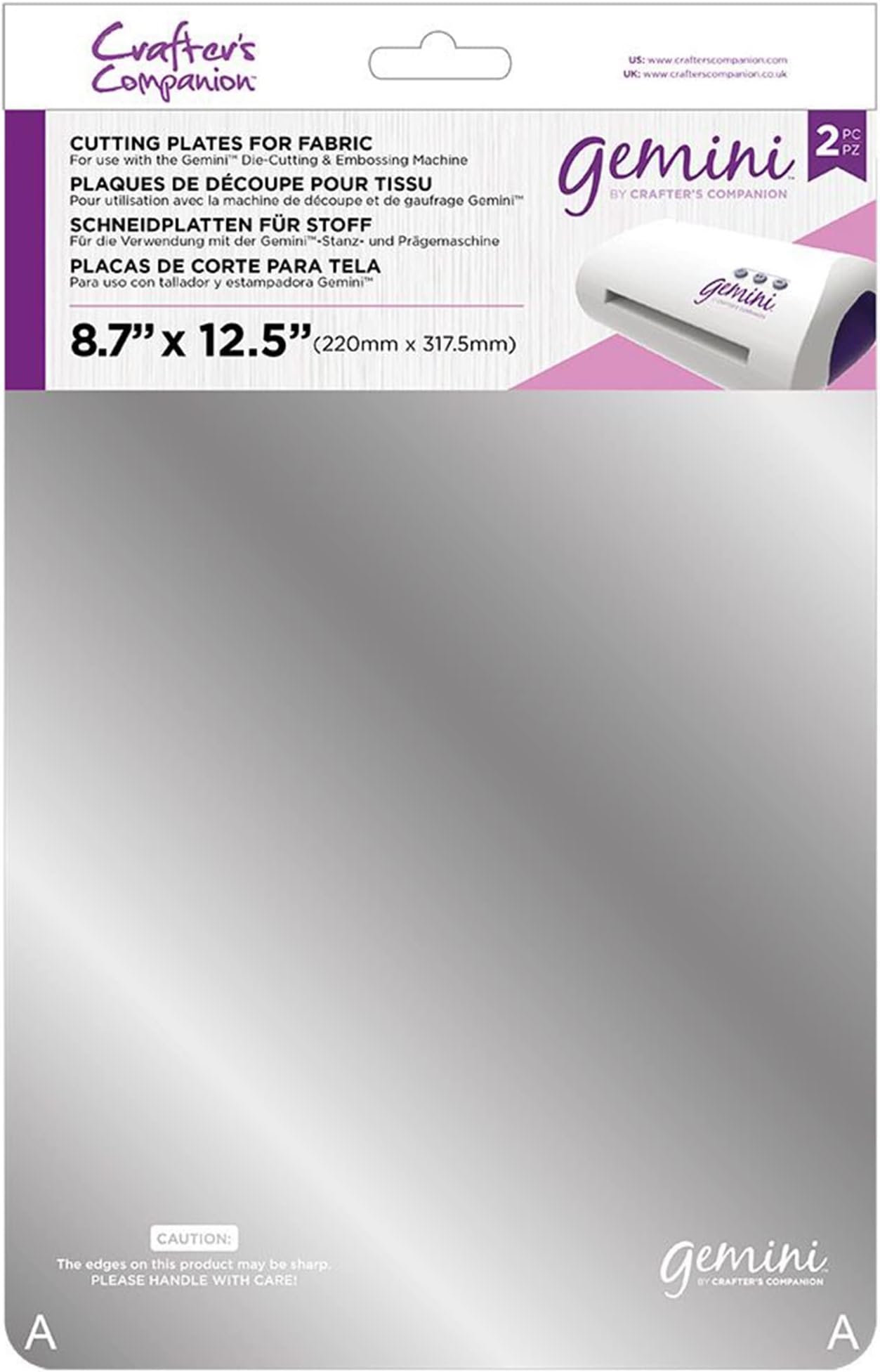 Gemini - Cutting Plates for Fabric