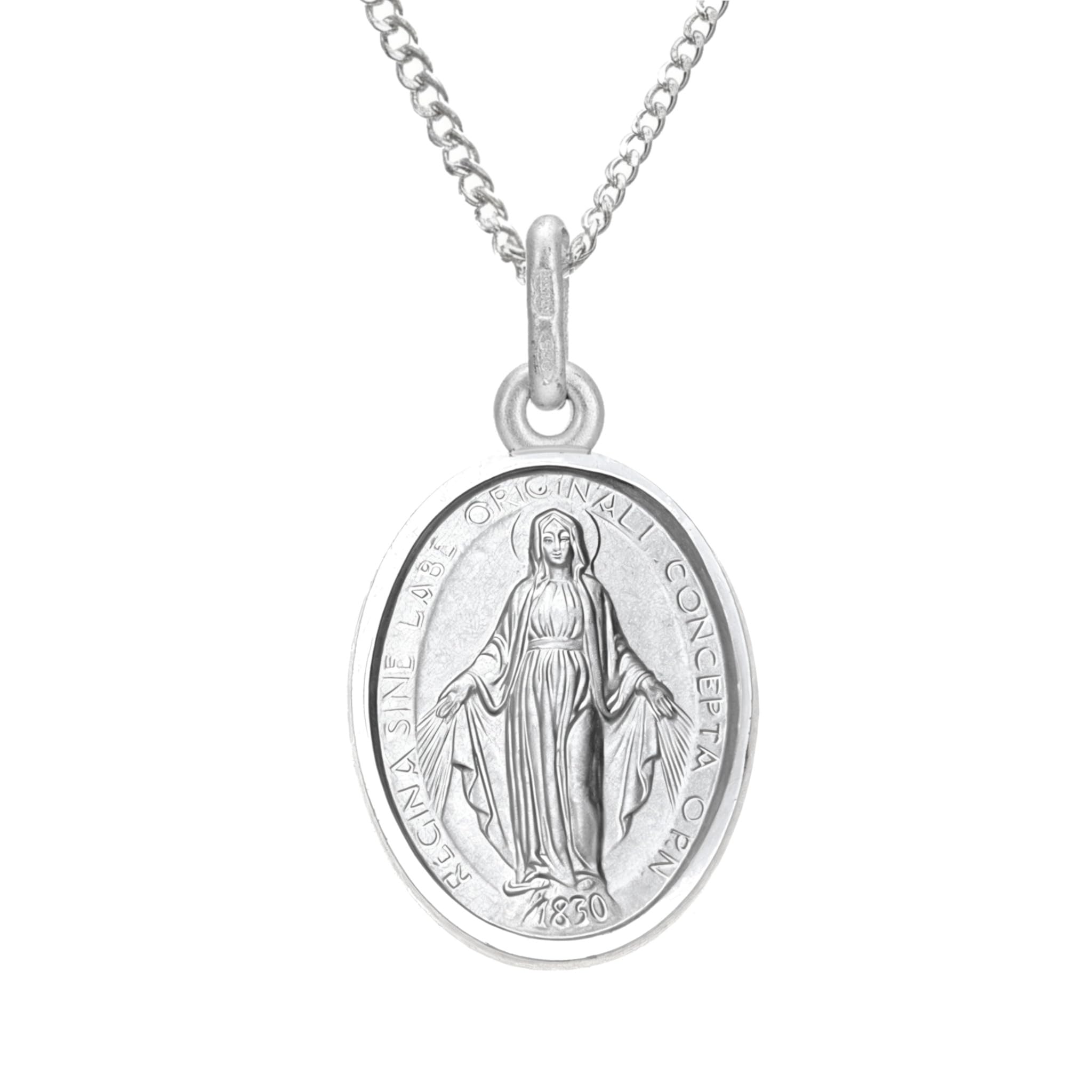 Miraculous Medal Necklace for Women & Kids