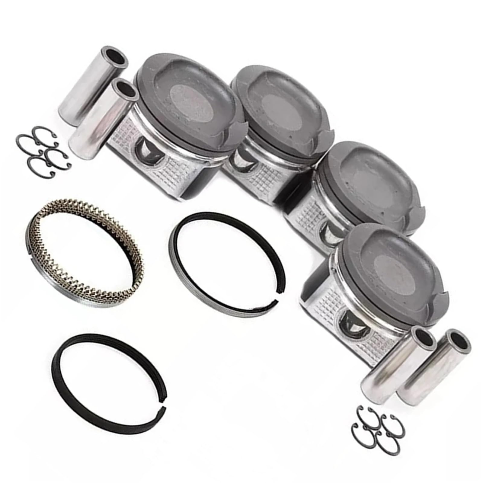 kit fasce elastiche Set di pistoni e fasce elastiche motore 1ZZFE 4p per 00-08 per Toyota Celica GT per Corolla MR2 per Chevrolet 1.8L Sostituire