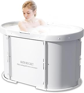 HENAE Portable Foldable Bathtub for Adults