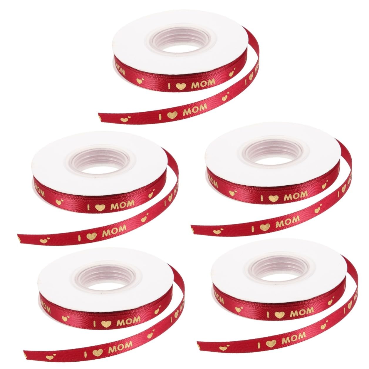 Ruban à motifs cœur COHEALI de 5 mètres pour réussir vos décorations de table