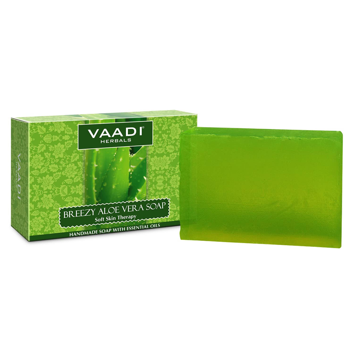 Vaadi Herbals Breezy Aloe Vera Soap, 75 Gm