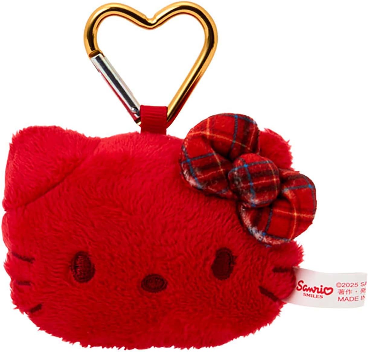 Sanrio 222135 Face Shaped Mascot Holder I Love Hello Kitty Hello Kitty Candy Red