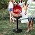 HAPPYGRILL 1600W Electric Grill Outdoor BBQ Grill with Warming Rack for 15-Serving Barbecue Grill Portable Stand BBQ Grill