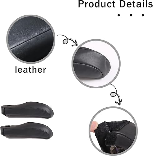 Miniatura 7 de HIRUFAIT Fundas para reposabrazos de asiento de coche para Honda Pilot 2019-2022 Ridgeline 2017-2023 Passport 2019-2023, Protector de reposabrazos