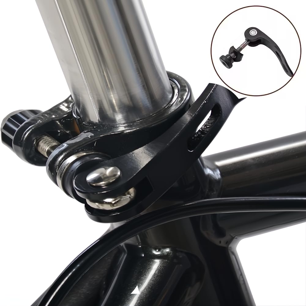 Amazon.co.jp: 固定自転車クリップ クイックリリース シートバー