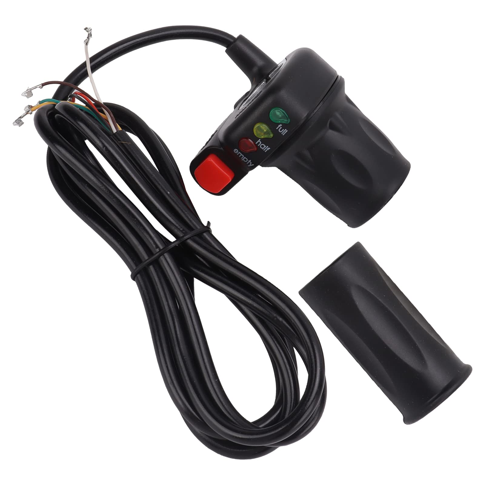 Rower Elektryczny Twist Speed ​​​​Throttle Uchwyty Kierownicy 22mm 48V Uniwersalne Elektryczne Akcesoria do Kontroli Prędkości Roweru