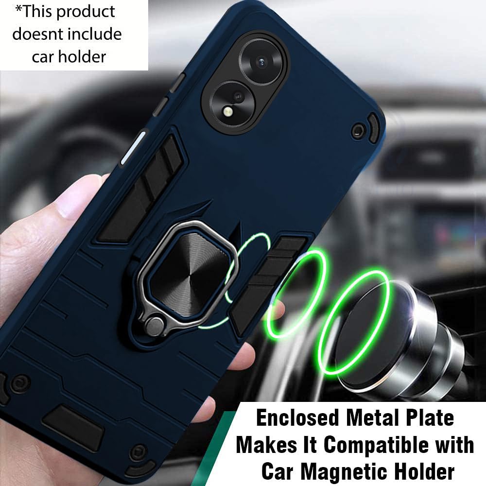 HONLEN Custodia per OPPO A18 / OPPO A38 (6.56 Inches), Cover per