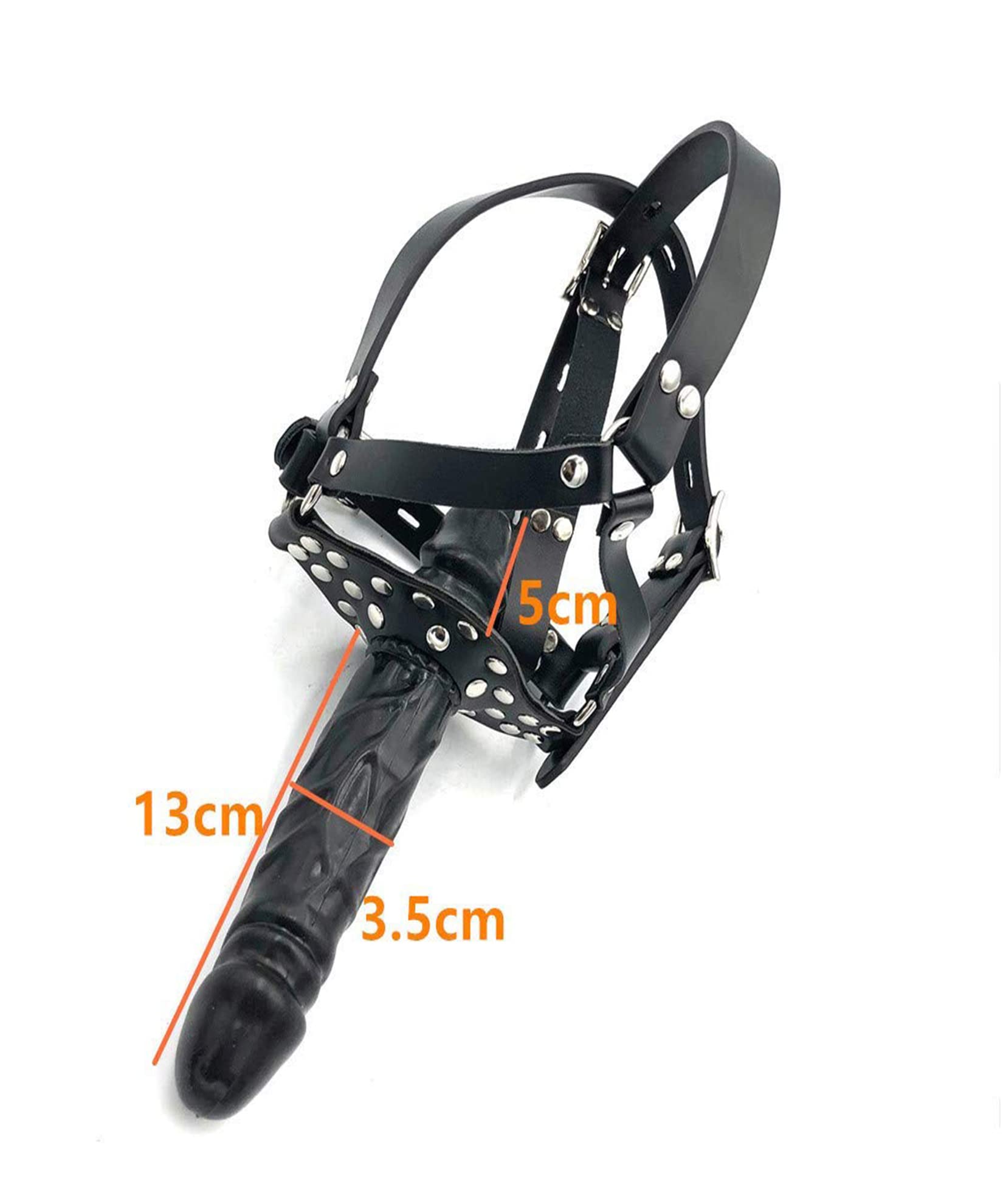 BAOMAZ4 Bondage Leder Kopfgeschirr mit Knebel Strap on Silikondoppeldildo  mit Penisknebel Erotisches Flirt Sexspielzeug Face Strapon aus Silikon zum  binden am Kopf BDSM Sklaven Dildo fr Erwachsen : Amazon.de: Drogerie &  Krperpflege
