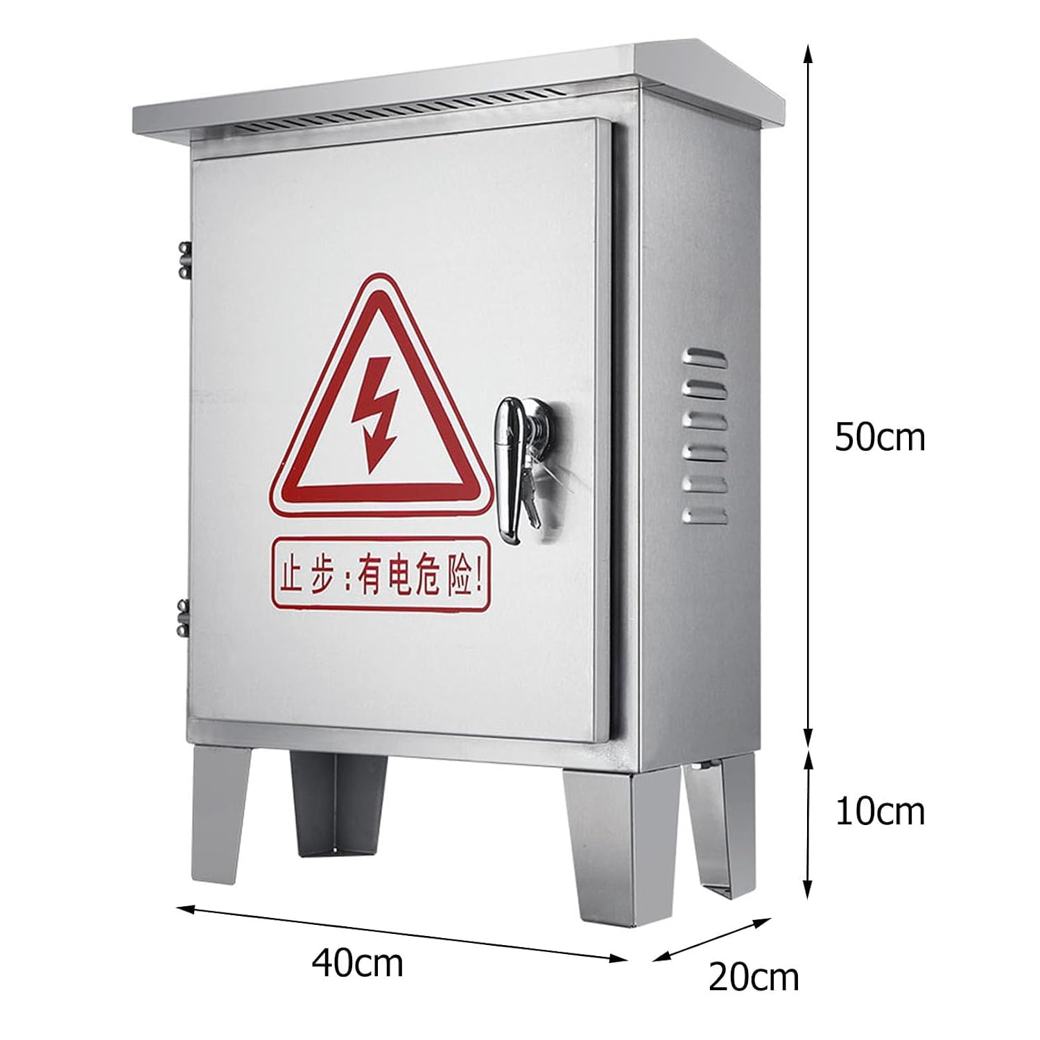 Custodia Elettrica in Acciaio Inox 304, Quadro Elettrico da Parete IP65