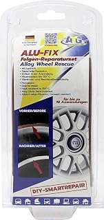 ATG ALU-FIX Alloy Wheel Repair Kit | Scratch Remover | Rim Repair Kit | Alloy & Steel Wheels | Car Tire Repair KIt | Alloy Wheel Paint | Scratch Repair Pen -12 Pcs.