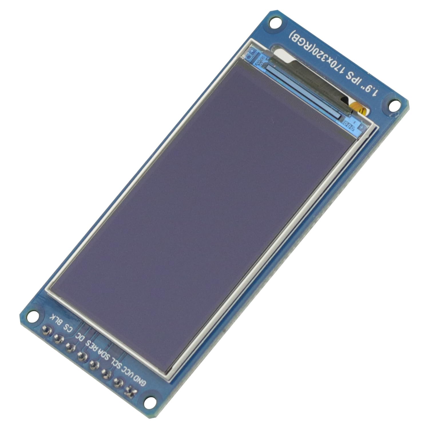 1.9 Inch Display Screen LCD Screen for IPS Full Angle TFT Display Screen LCD Screen Color Display Module SPI Serial Port High-Definition 170x320 ST7789 IC