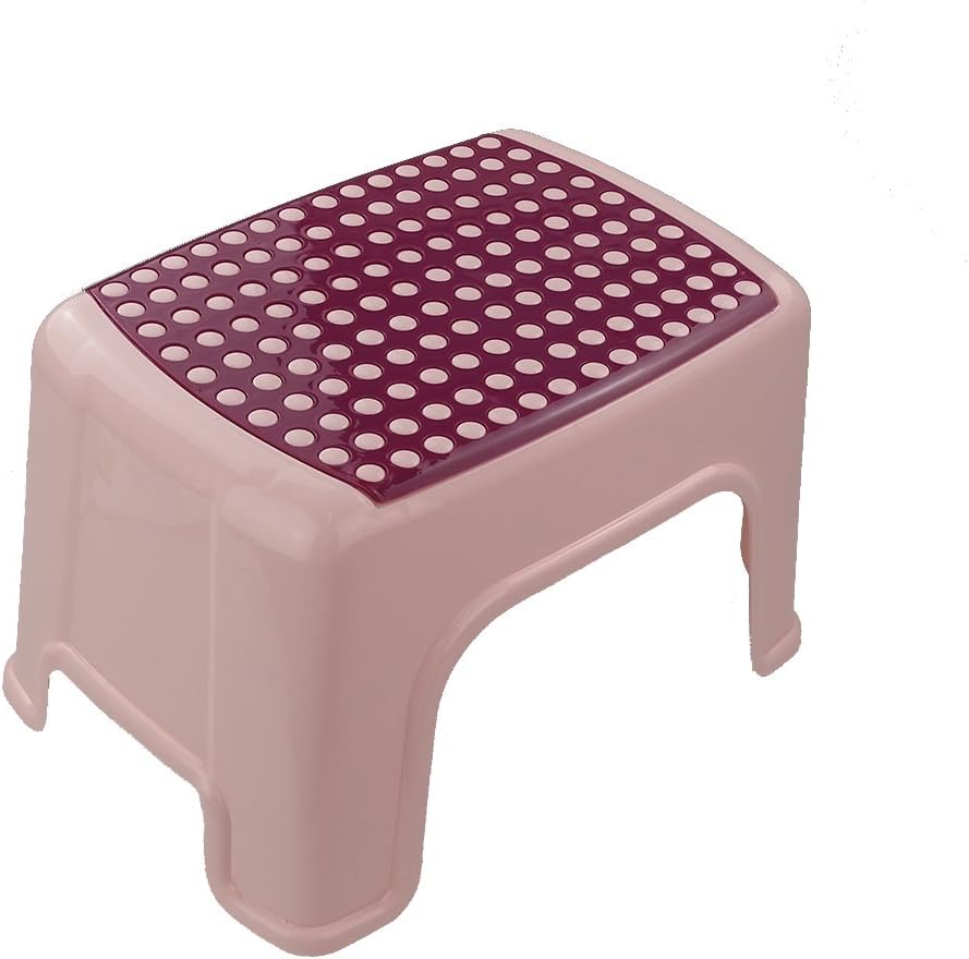 Cand Non-Slip Step Stools in Bathroom, Kitchen, Living Room (pink)O/F