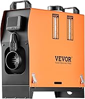 Vista 12 de VEVOR - Calentador de aire diésel de 8 kW todo en uno, DC12-24V, calentador de aire diésel de calentamiento rápido con control remoto y pantalla