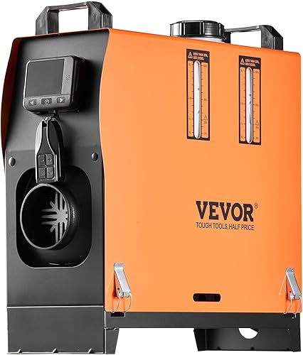 Miniatura 33 de VEVOR Calentador de aire diésel, calentador diésel todo en uno de 12 V 8 KW, calentador de estacionamiento diésel con control remoto y silenciador