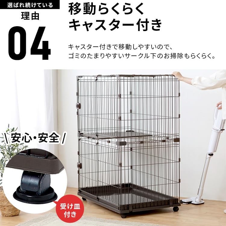 Amazon | ケージ 犬 拡張 サークル ペットケージ ペット 