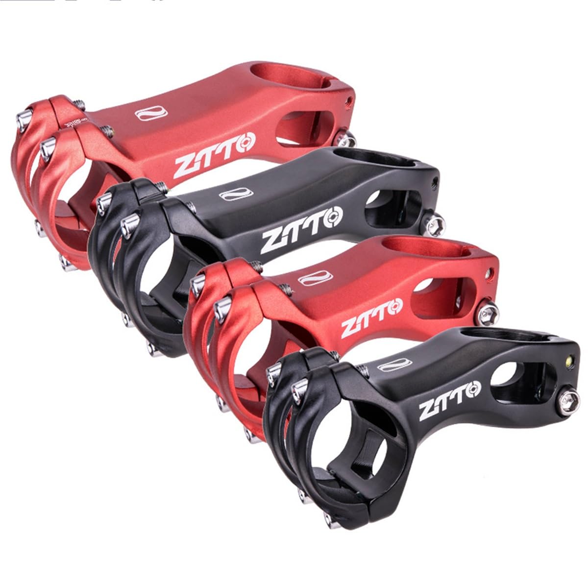 Potencia de Bicicleta de Aluminio de 20 Grados y 31,8 mm para MTB, potencias de Manillar Cortas de 60 mm y 80 mm para Bicicletas de Carretera, ciclocross, Gravel, Aventura, BMX, XC